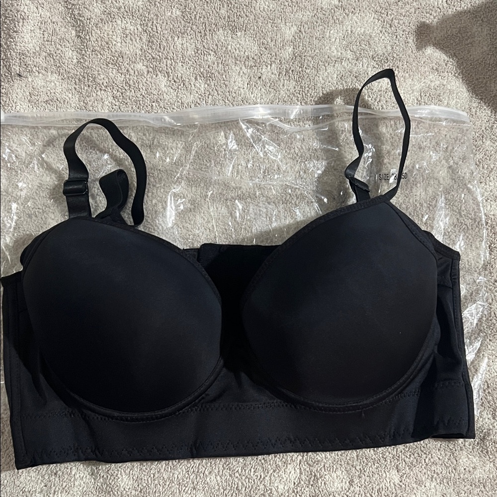 Elegant Black Women's Bra 38D